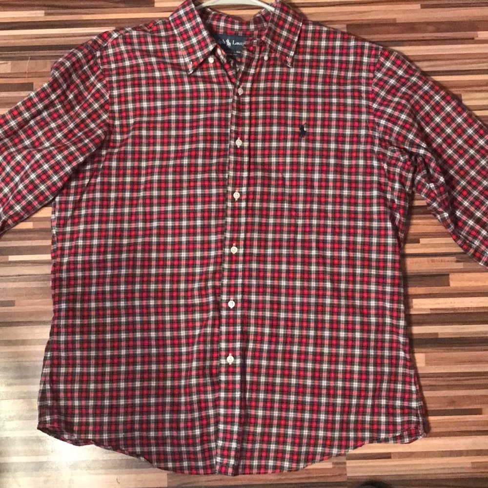 Button down polo